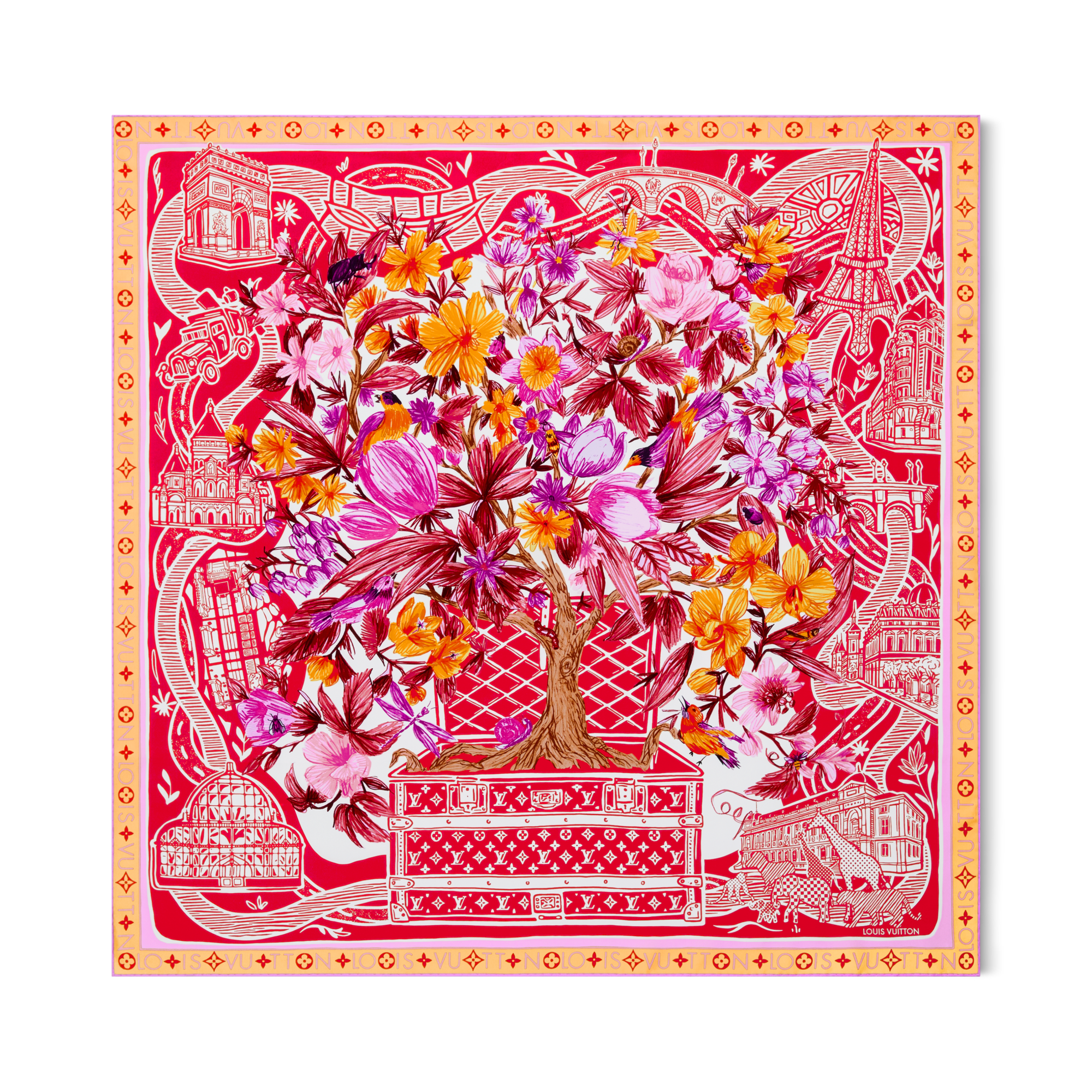 Jardin Des Plantes Square 90 S00 - Women - Accessories | LOUIS